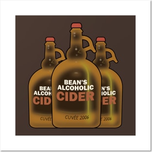 Bean's Cider Posters and Art
